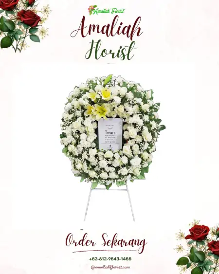Krans Bunga Duka Karangsari Sapuran